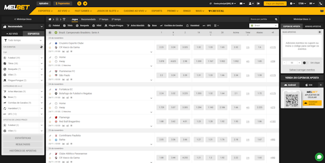 Sports betting entrar