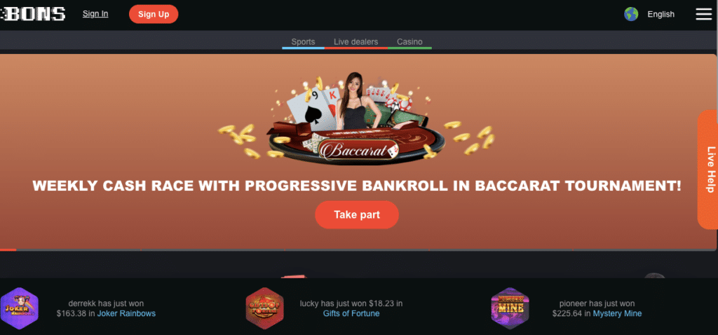 Casino apostas